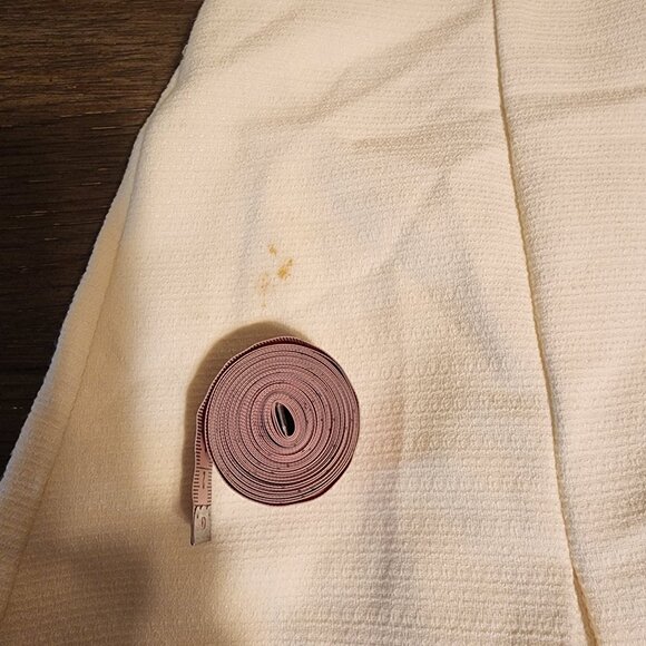 Tahari ASL Contrast Trim Short Sleeve Dress Black & White Size 12- Small Spot - Picture 15 of 15